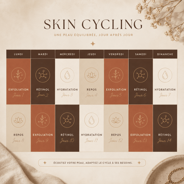 "Skin cycling" : la tendance expliquée et ses limites