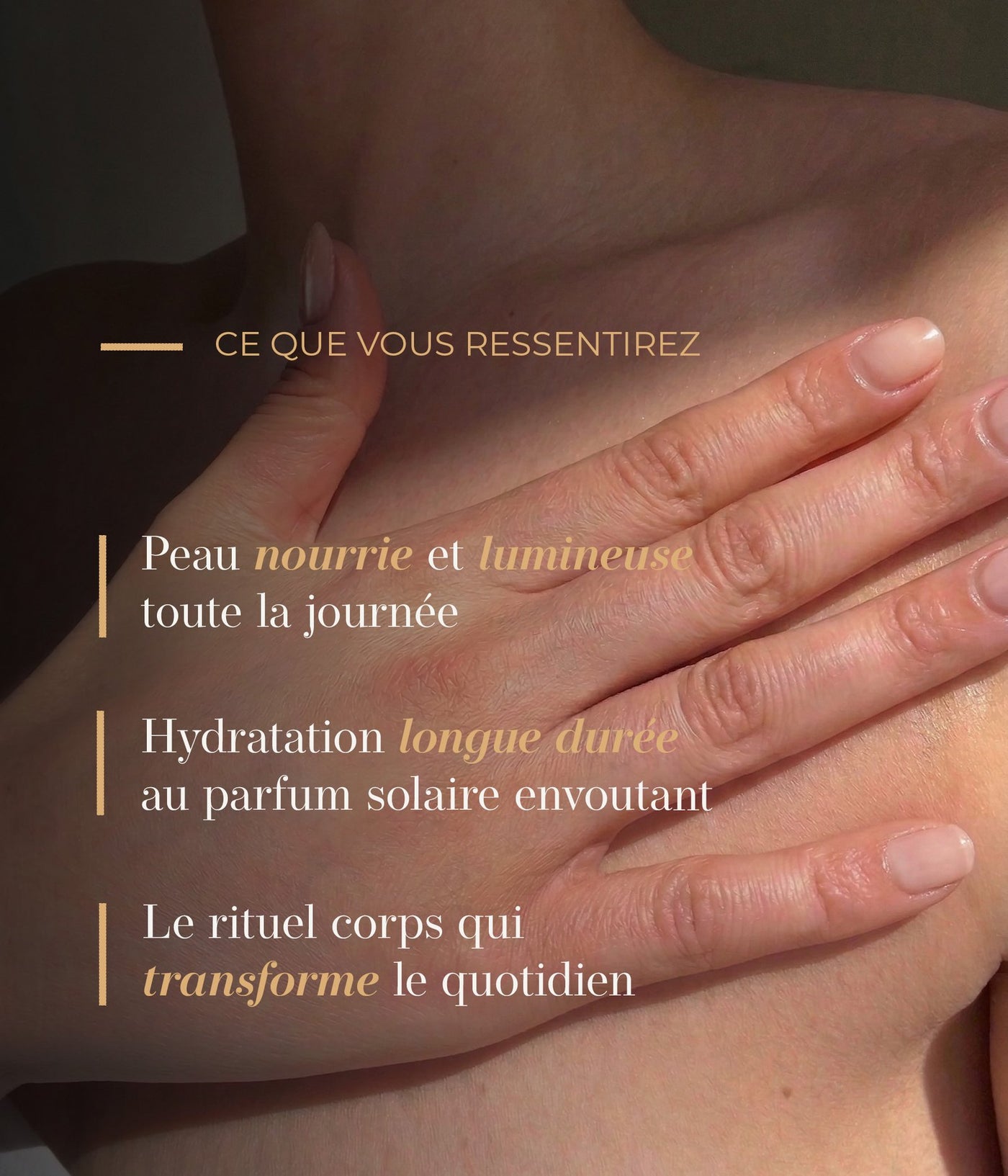 Routine hydratation du corps : Lait et huile sèche