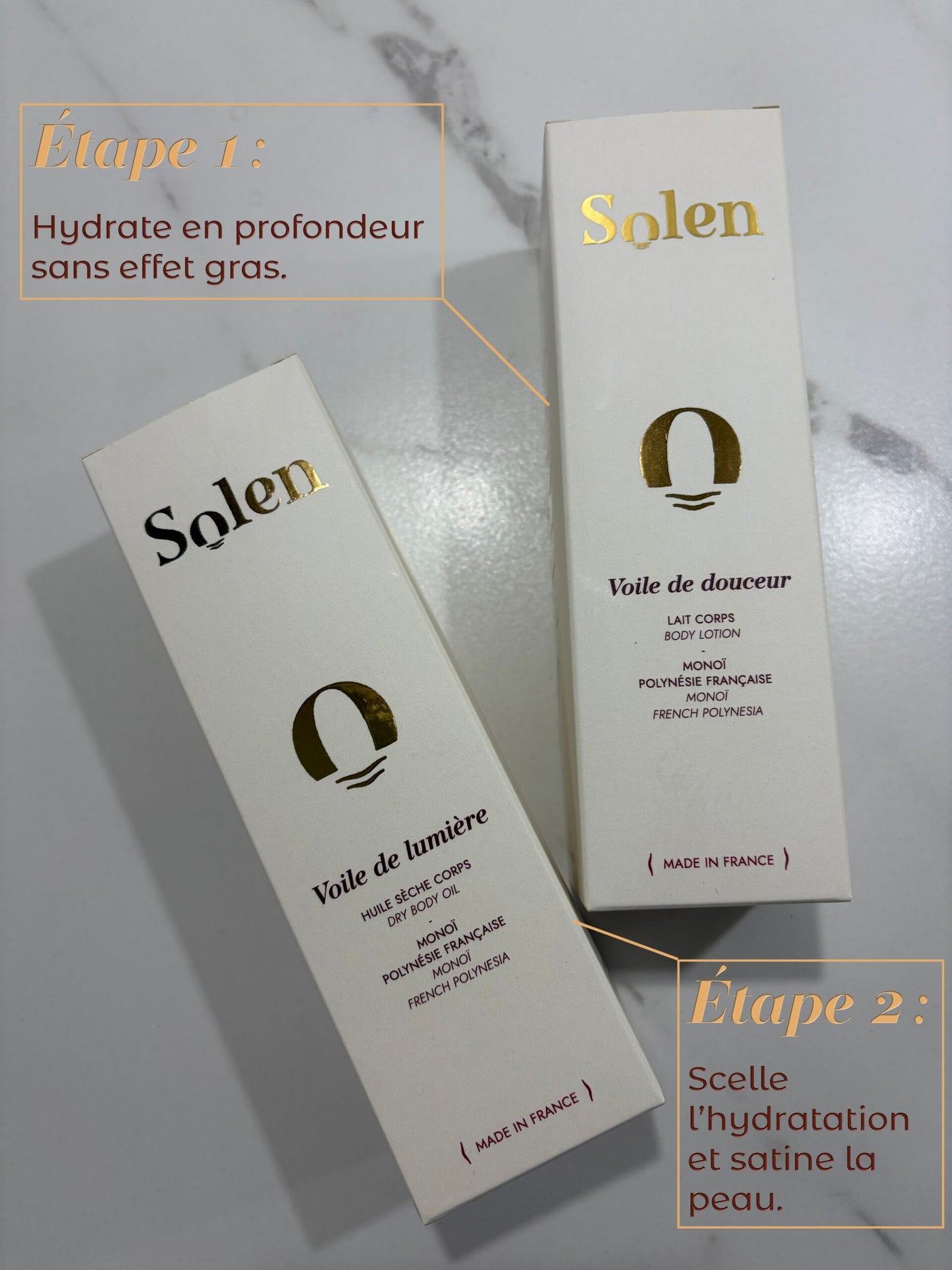 Routine hydratation du corps : Lait et huile sèche